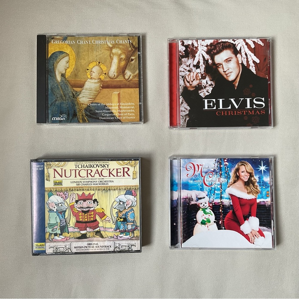 Gregorian Christmas Chants Elvis Mariah Carey Tchaikovsky Nutcracker Holiday Set